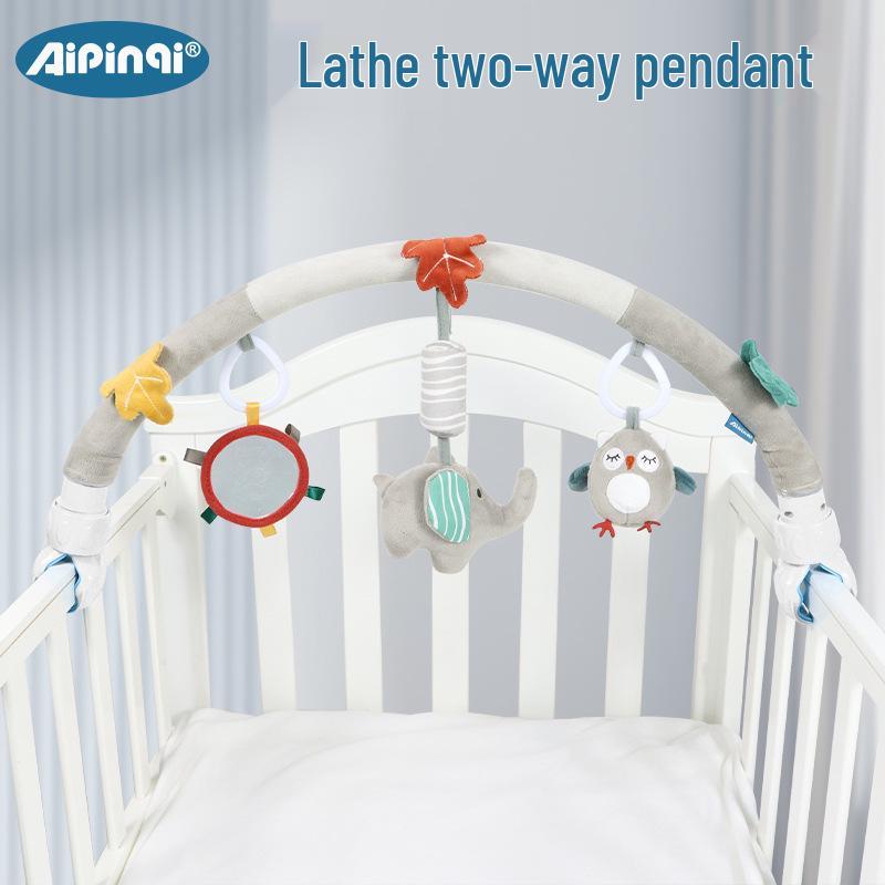 Aipinqi Nordic Baby Crib & Stroller Plush Clip Toy