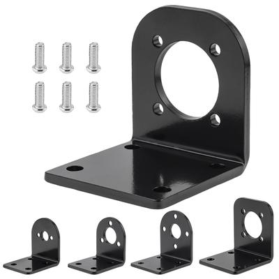DC Gear Motor Bracket, L-Type Fixed Base for 16mm/20mm/24mm/28mm/32mm/36mm/42mm Planetary Gear Reducer