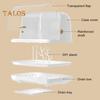 Baby Bottle Drying Rack with Cover 360-Degree Sealing Kitchen Cabinet Organizer Bottle Holder for Valves Straws Nipples Space-Saving Countertop Dryer