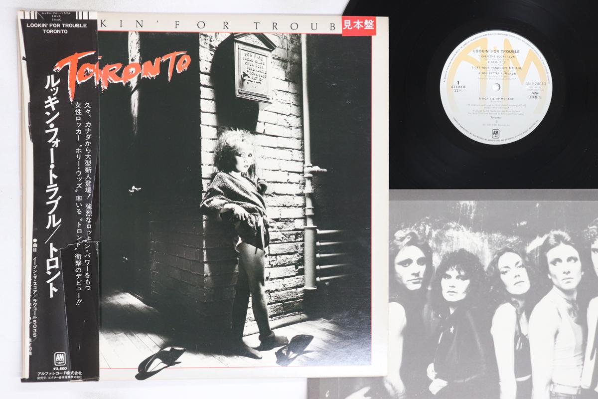 

LP Record TORONTO - Lookin For Trouble AMP28013 A&M 1980 Japan Obi Rock Used