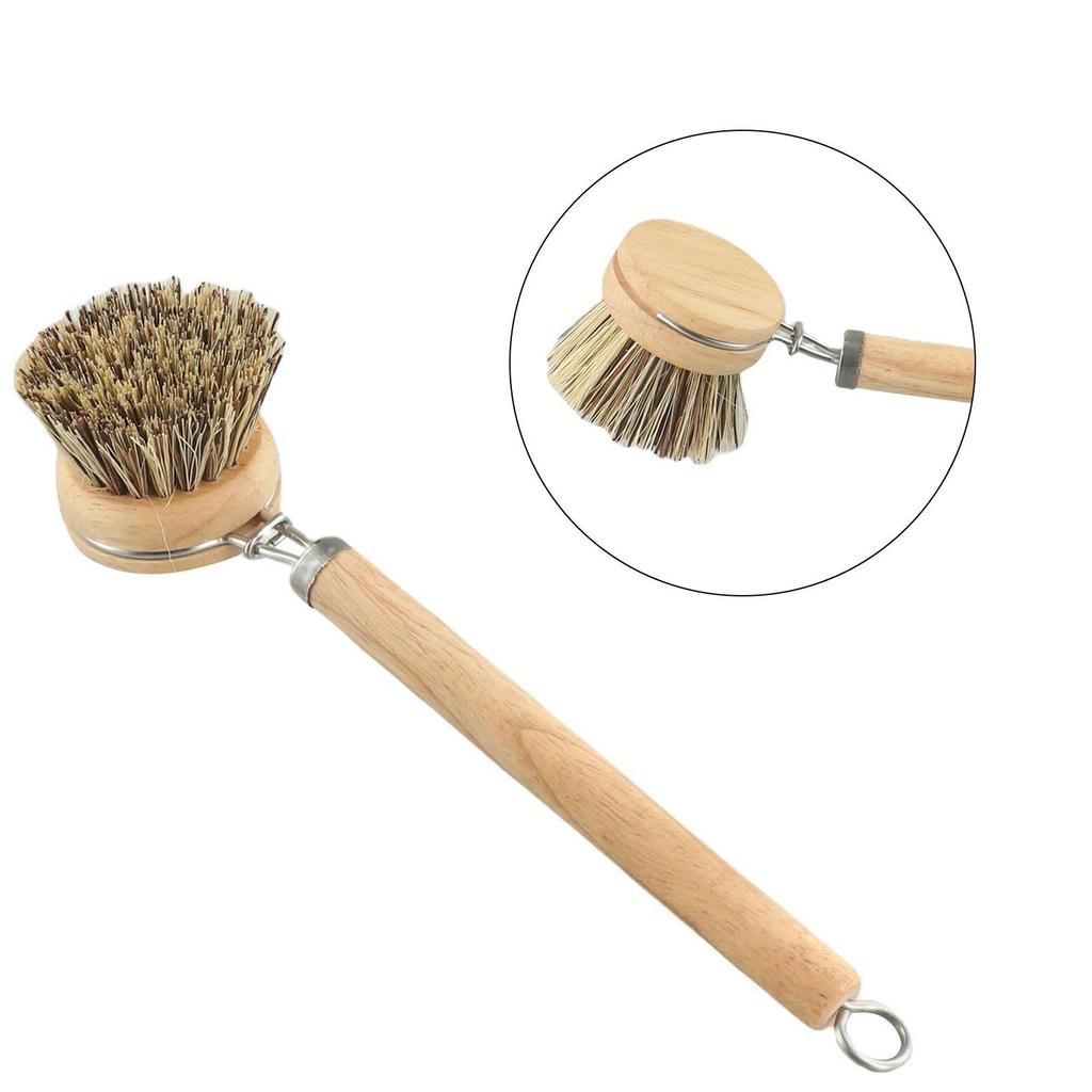 Geschirrspülbürsten Spülbürste Rosshaar Küche Küchenwerkzeuge