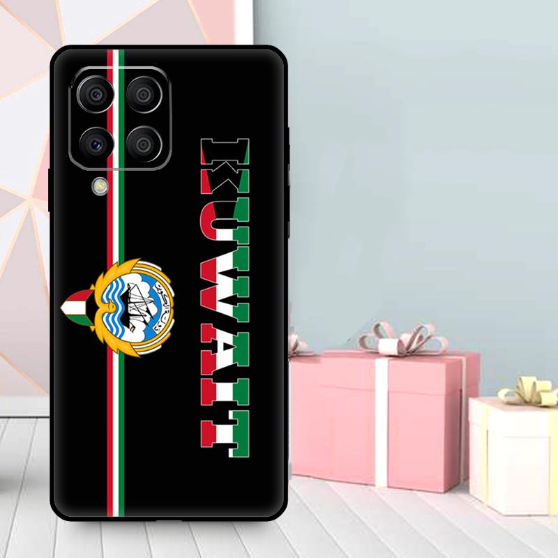 Kuwait Flagge Hülle Für Samsung Galaxy M35 M56 M12 M06 M32 M52 M55 M15 M11 M13 M14 M16 M36 M31 M53 M34 M54