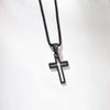 Hollow Cross Pendant Necklace Minimalist Unisex Fashion Jewelry