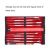 Stainless Steel Wax Carving Tool Set 10-Piece Set Portable Metal Sculpture Kit With Case Double Ended Clay Sculpting Tools