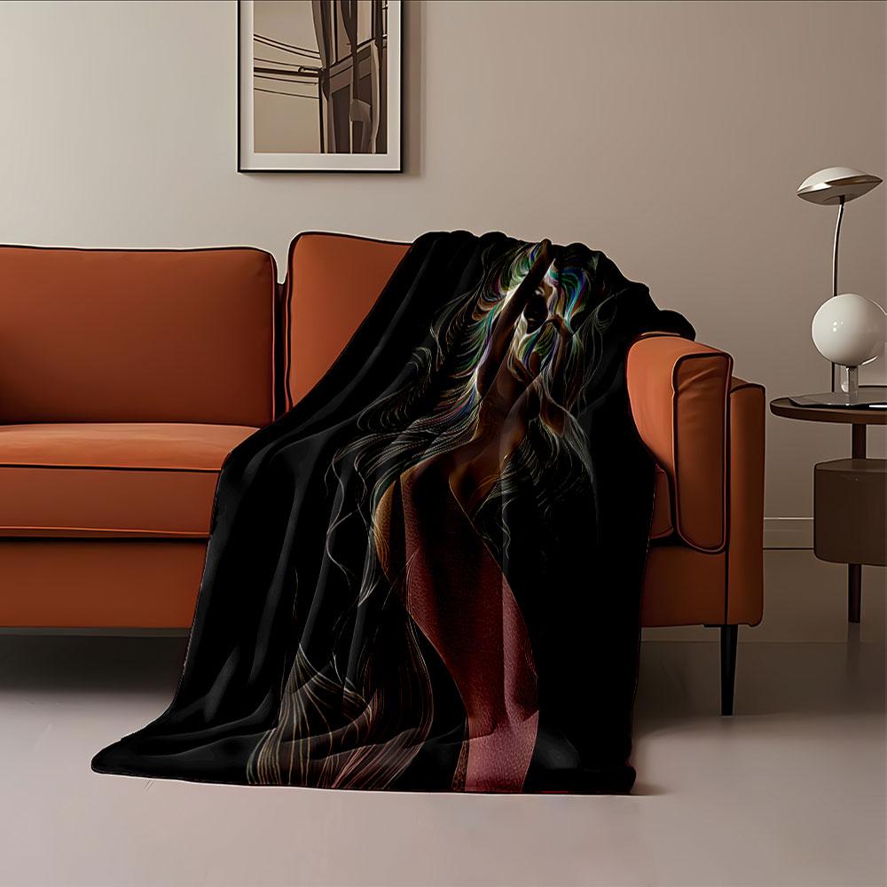 Enchanting Mermaid Blanket for all seasons blanket lunch break throw gift