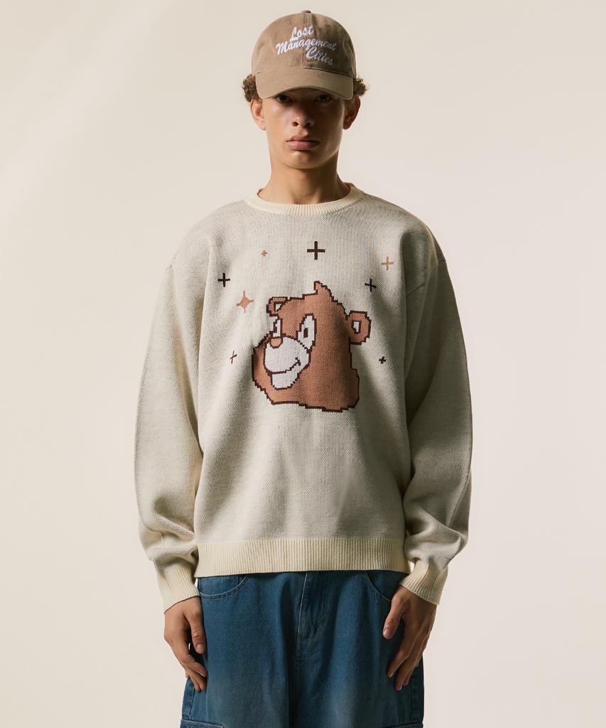 LMC Bear Knit Sweater Cream