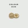Irregular Metal Shirt Buttons: Asymmetrical Rhinestone-Decorated Buttons for Men's and Women's Cardigans and Sweaters