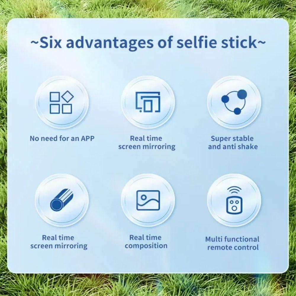 Lightweight Design Selfie Stick Telescopic Live Streaming Stand Professional Portable Tripod