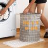 Household Fabric Laundry Basket Laundry Basket Foldable Laundry Basket Storage Basket for Dirty Clothes Storage Bucket Laundry Basket