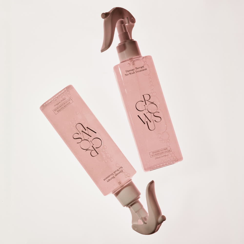GROWUS Damage Therapy No-Wash Treatment EX Dew Rose 250ml * 2ea