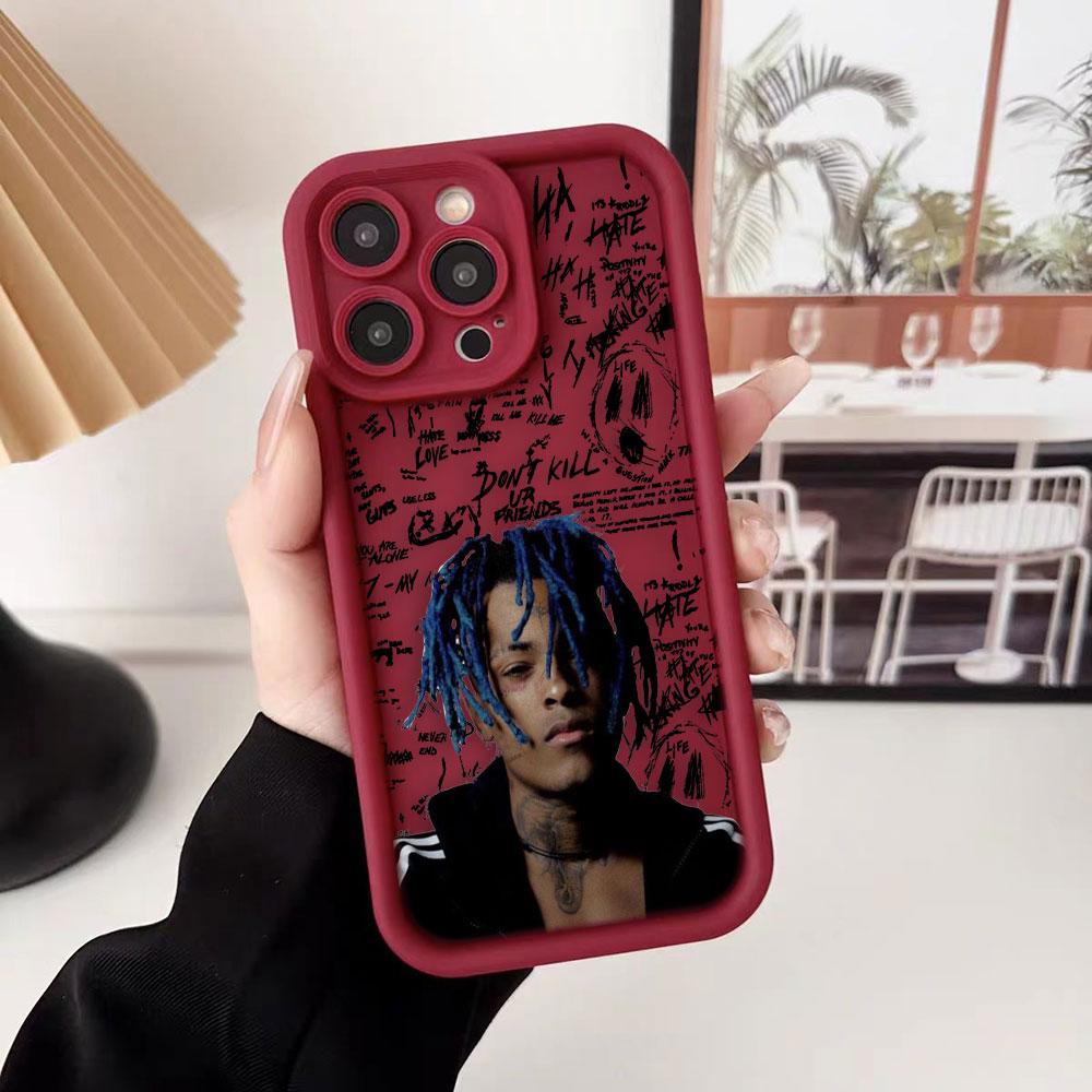 Etui na telefon rapera X-XXXTentacion 17 Dla iPhone Apple 17 AIR 16 16E 11 12 13 14 15 XR Plus Pro Max Etui DIY Pokrowiec TPU Odporny na wstrząsy