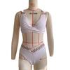 Nuovo Bikini in Pizzo a Vita Alta Due Pezzi - Stile Europeo e Americano