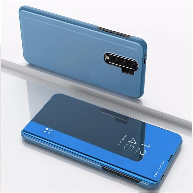 Luxury Clear Mirror Flip Leather Case For Xiaomi Redmi Note 13 Note13 Pro Plus RedMi 13C POCO X6 Pro 5G 4G Shockproof Stand Holder Book Cover