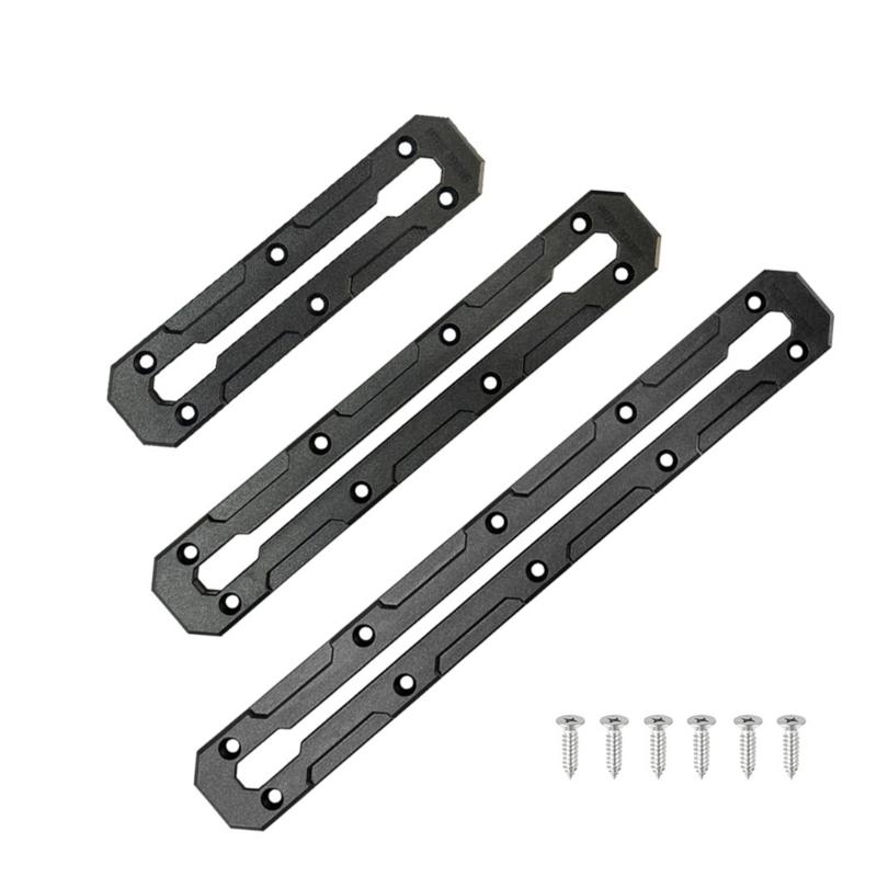 Kayak Rail Track Paddle Holder Clip Rod Holder Track Mount Accessories No Drilling Kayak Accessories Mount Track Fishing