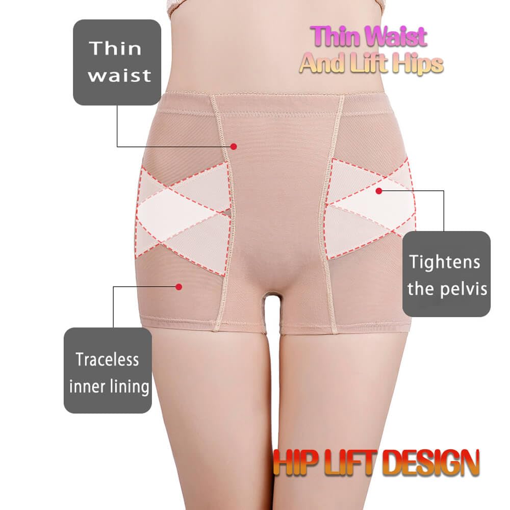 Padded Beautiful Hip Padded Suitable for Long Hours of High Shapewear Tummy Shapewear Girdle Shorts A [fourfivesix Haru] Shapewear, Hip-Up Shorts,