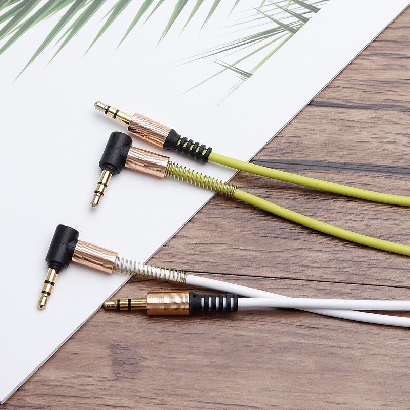 1 Stück Klinke 3,5 mm Stecker auf Stecker Auto Aux Kabel Aux Audiokabel 3,5 mm Lautsprecherkabel für Aux-Kabel Kopfhörer