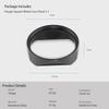 Haoge Metal Square Lens Hood for Leica Q3 Q2 Q Q-P QP Q3 Typ116 Camera Accessory Black LH-LQB