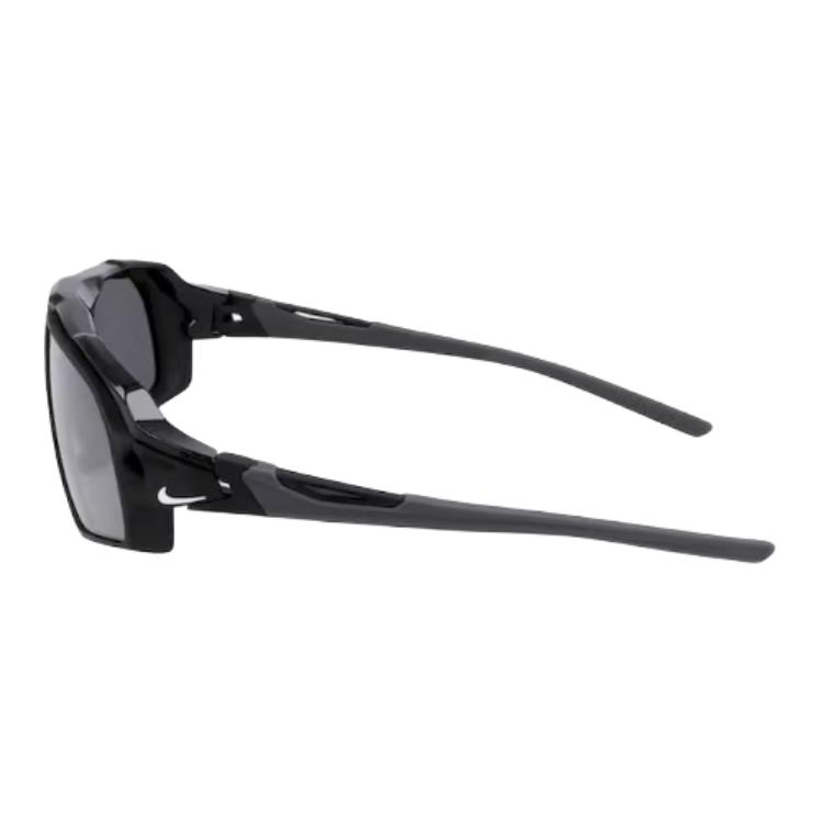 Nike Logo Design Injection Molded Irregular Shape Sunglasses Unisex sunglasses Black FV23870105914