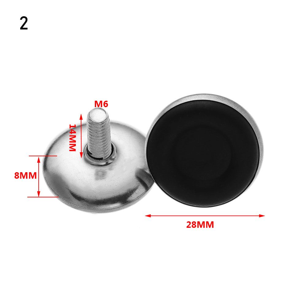 10Pcs Anti-Skid Floor Protector Table Chair Leg Pad Furniture Adjustable Bolt Leveling Feet Furniture Feet Chair Feet Level