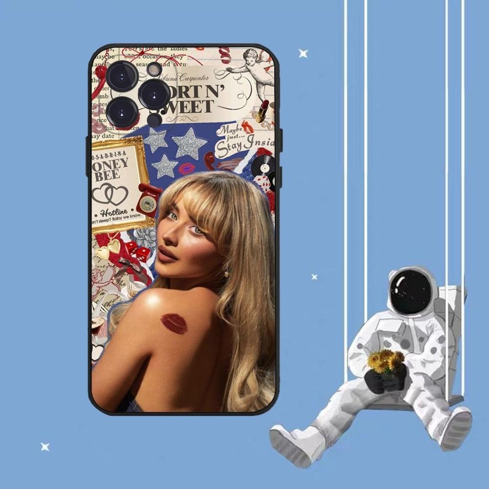 Singer S-Sabrina C-Carpenter Phone Case For IPhone 16 15 14 11 12 13 Mini Pro XS Max Cover 6 7 8 Plus X Funda Shell