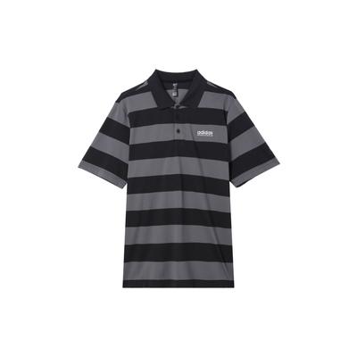 Letter Print Comfortable Casual Sports Polo Shirt Men Tops Black Dark-Gray JI9057