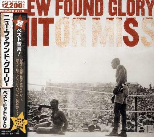 

CD NEW FOUND GLORY - лучший хит nfg UICF1099 Япония ObiRock Б/У