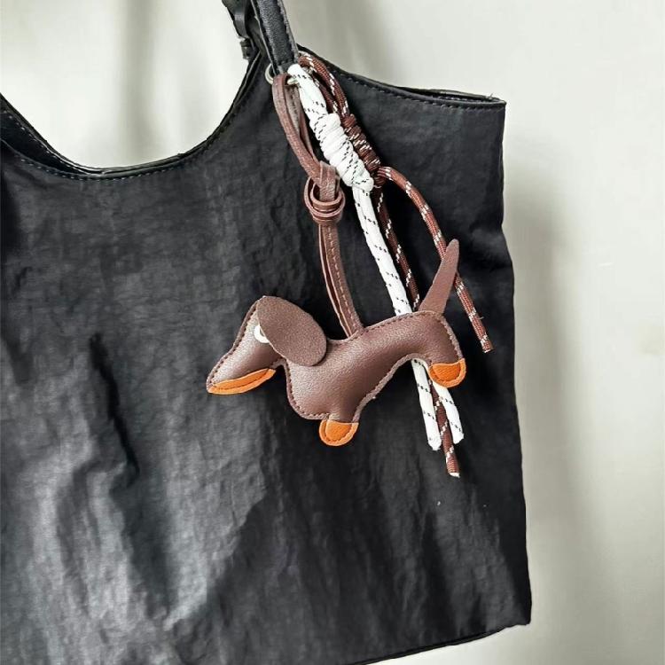 Retro Teckel Tas Decoratie Voor Liefhebbers van Huisdier Mode Tassen Accessoires Sleutelhanger Unieke Handtas Decoratie