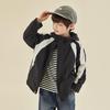 DODIA Boy's Hooded Thin Fleece Color-block Sports Jacket