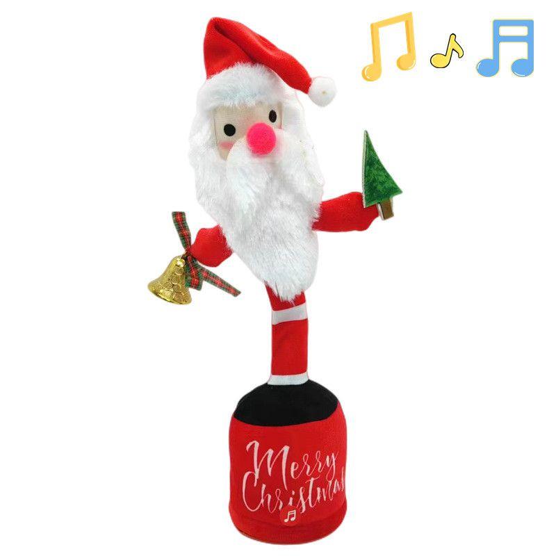 Entzückender singender und tanzender Plüsch-Weihnachtsbaum für Geschenkdekoration