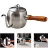 Stainless Steel Coffee Tea Pot Gooseneck Spout Coffee Maker Hand Drip Coffee Container Camping