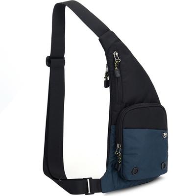 Waterproof Sling Bag Crossbody Bag For Men Slim Chest Backpack Man Purse Small Shoulder Bag For Travel Hiking