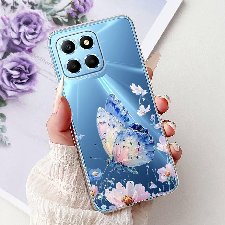 For Honor X6 Case Honor X8 5G VNE-N41 New Fashion Painted Cover Soft Slim Phone Case For Honor 70 Lite HonorX6 HonorX8 5G Fundas