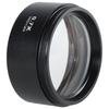 0.5X/0.7X Microscope Camera Lens Aluminium Alloy Auxiliary Barlow Objective Lens Industrial Microscope Barlow Glass Lens