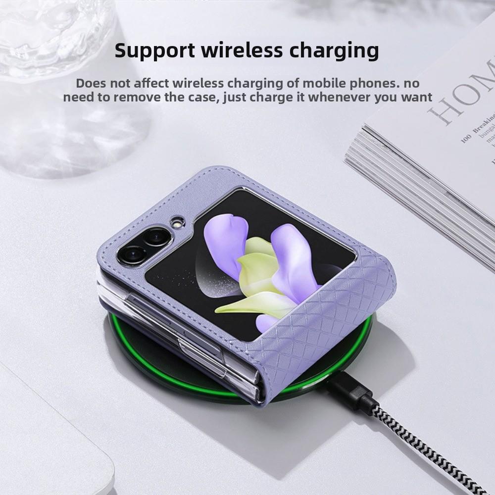 For Samsung Z Flip7 Phone Case Fashionable Foldable Full Protection Cover Back Shell