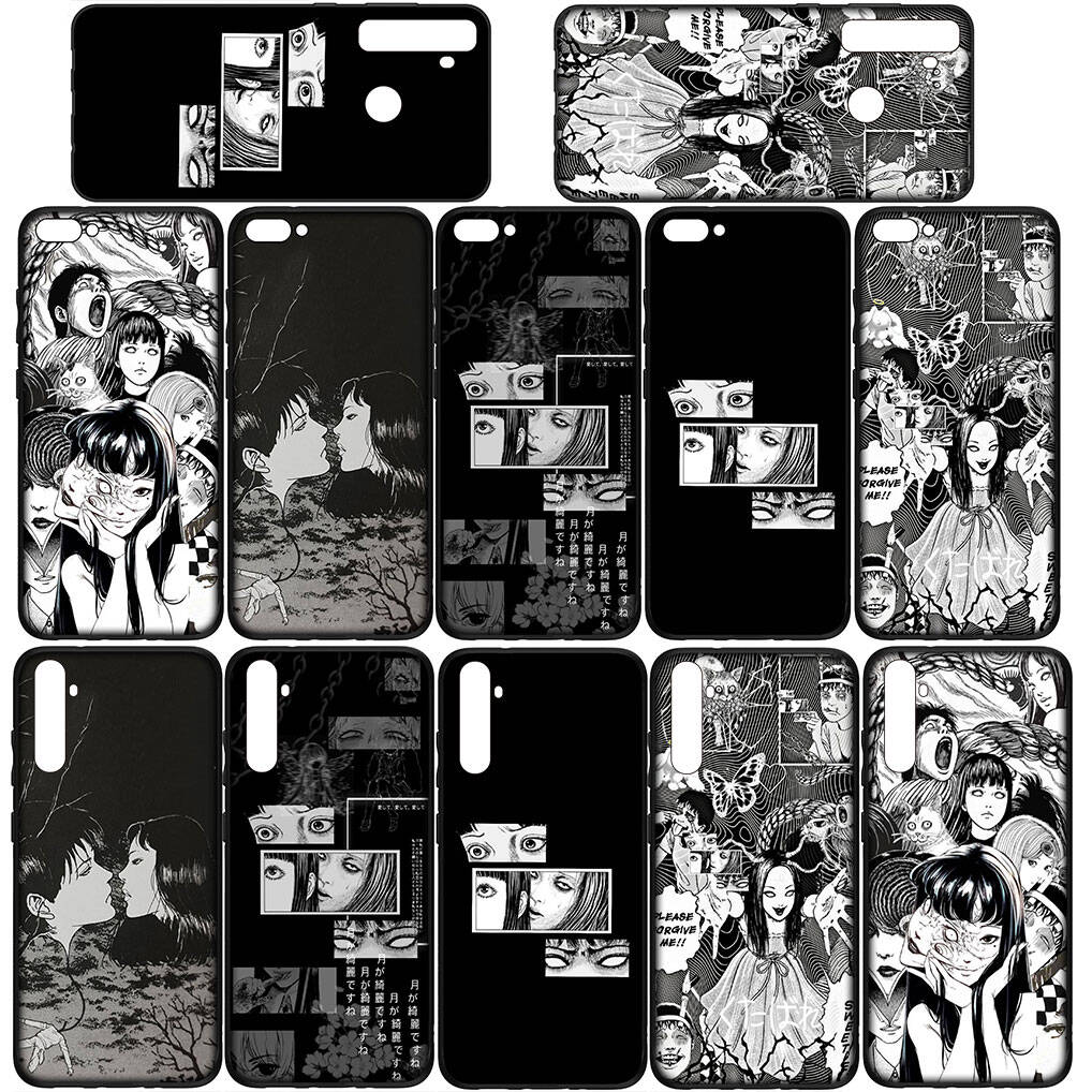 Für Motorola Moto Edge 70 60 50 G86 Samsung Galaxy S25 iPhone 17 16 15 Xiaomi Redmi Note 14 13 Pro Max Handyhülle Süße Tomie Cartoon Junji Ito Hülle