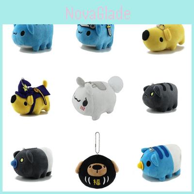 Adorable Cat Insect Plush Keychain Cute Cartoon Wobbly Doll Gift Bag Decoration