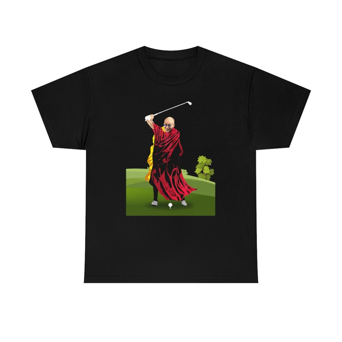Golfing Big Hitter Funny Golf T-Shirt S