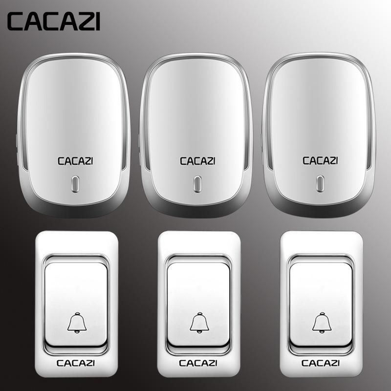 Smart Wireless Doorbell with Long-Range Remote Control, Ideal for Homes and Elderly Assistance