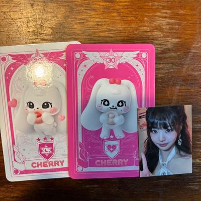 [USED] Ive Secret Crispy Donuts Donut Bonus Trading Card Wonyoung