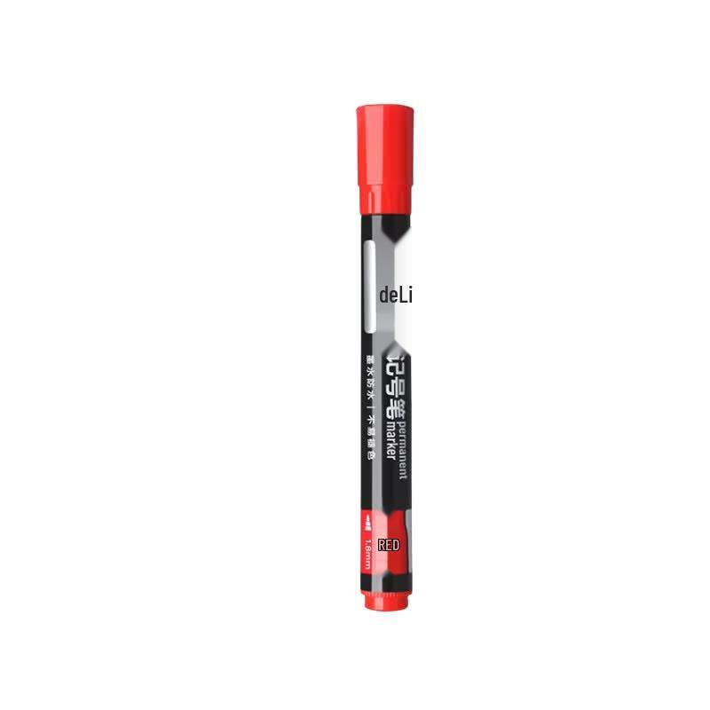 Deli Red Marker Pen