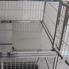 Stainless Steel Multi-Layer Indoor Cat Cage and Villa