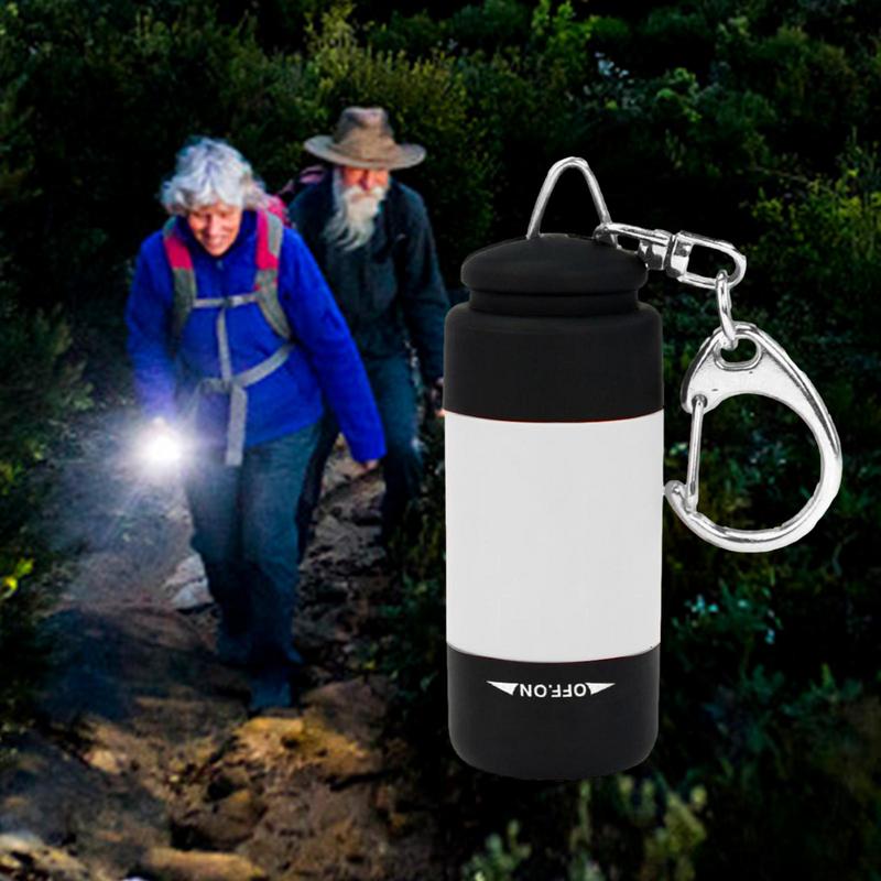 USB Rechargeable Mini Keychain LED Flashlight Multi-function Strong Light Home Small Flashlight Portable Pocket Flashlight