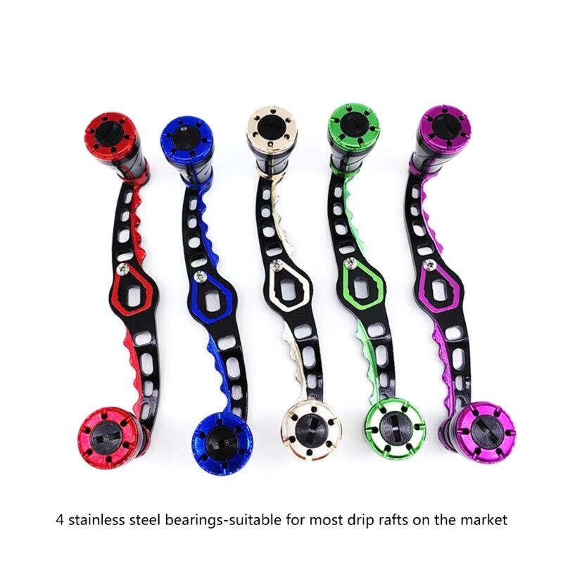 Fishing Reel Handle Baitcasting Reel Fishing Reel Handle Aluminum Alloy Power Handle Knob Grip Replacement Assembly Part