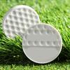 Flat Shaped Golf Balls Putting Training Tool Portable Golf Swing Practice Balls Golf Training Balls Golf Accessories
