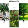 Nonwoven Tree Ring Cover Weed Barrier Landscape Fabric Breathable Durable Mulch Mat For Garden Plant Protection