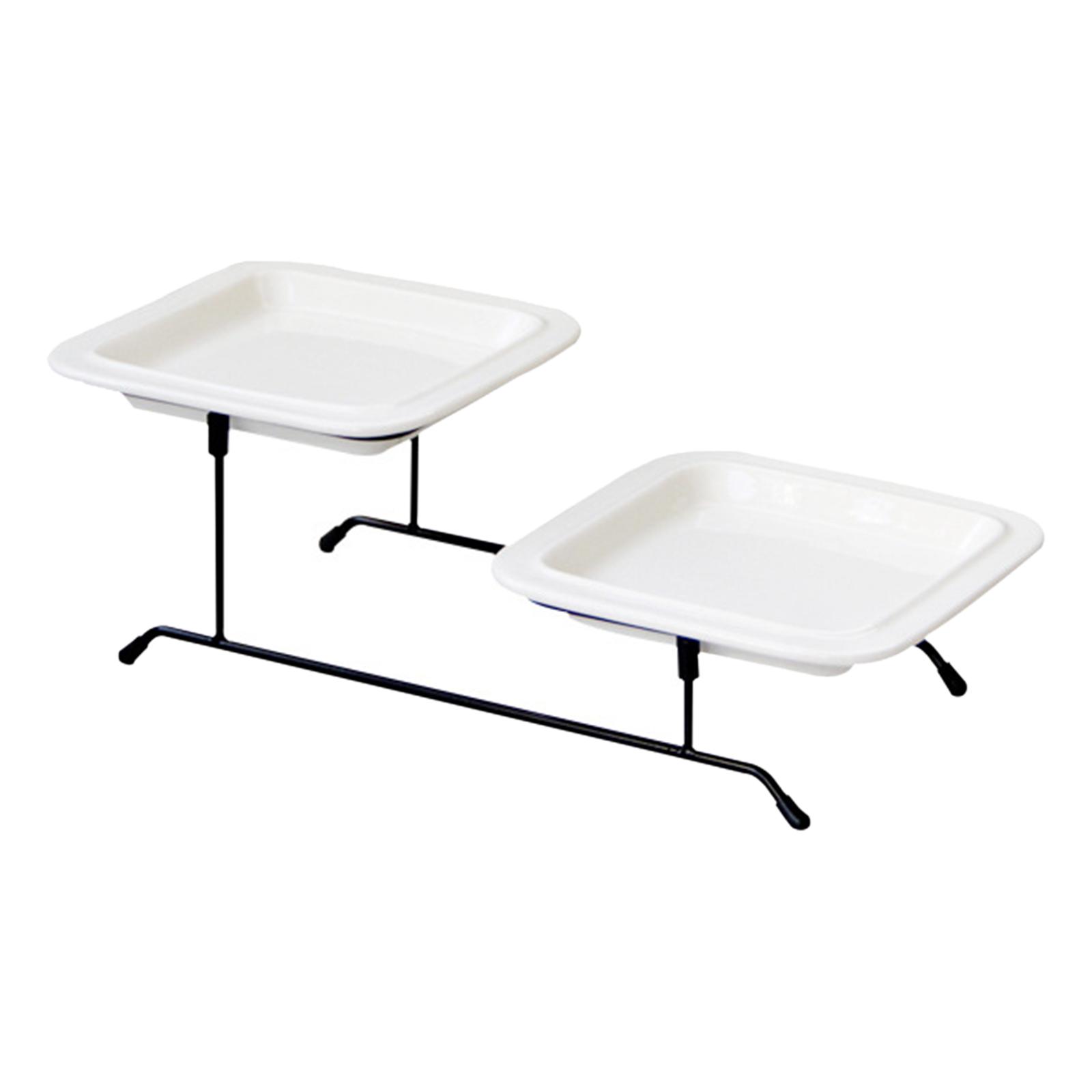 2 Tiered Serving Stand Stand Dessert Display Stand Buffet Brithday Wedding