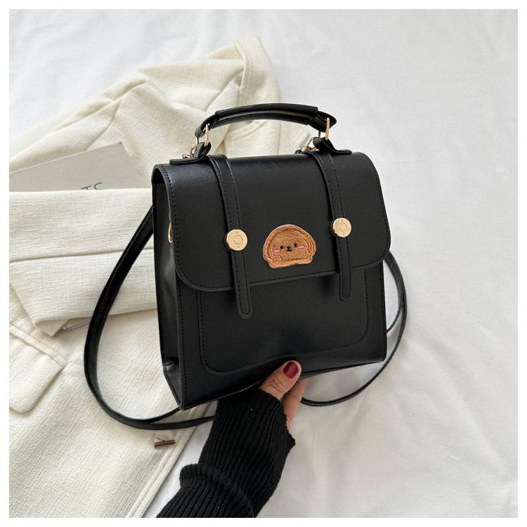 College style retro texture fashion 2025 new autumn and winter casual texture portable shoulder messenger bag women