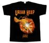 URIAH HEEP RETURN TO FANTASY'75 Kurz - Langarm neues schwarzes T-SHIRT S-4XL
