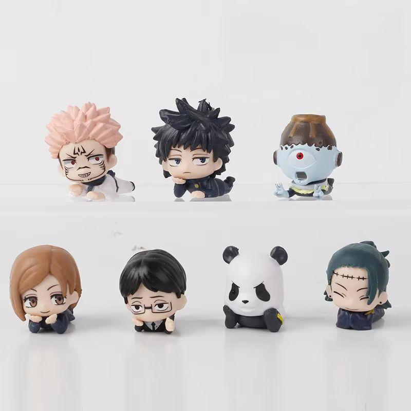 New Anime Kaisen Figure Q Version Gojo Satoru Itadori Yuji Blind Box Cute Action Figure Desktop Decor Model Toy Gift For Fans