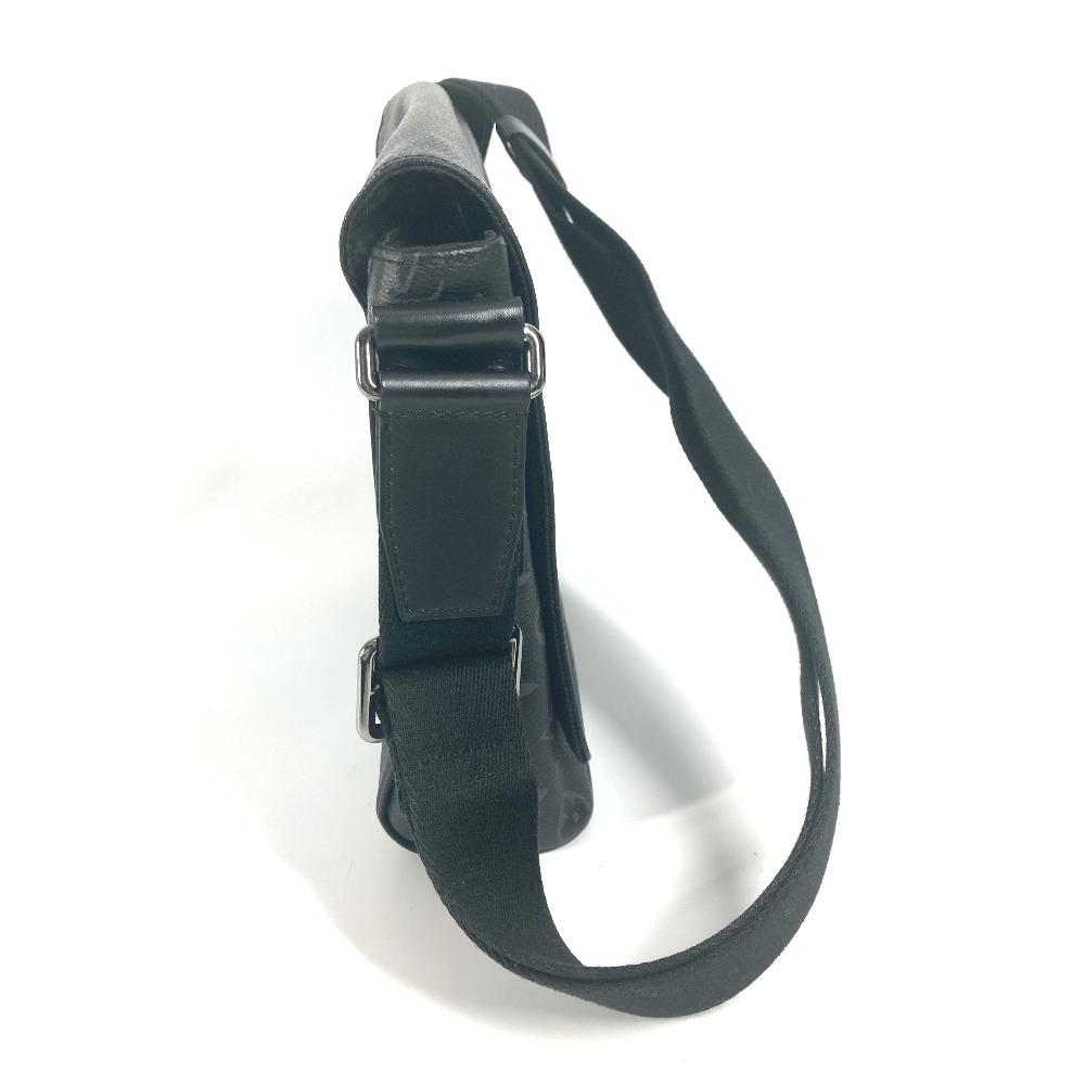 Louis Vuitton M45272 MonogramEclipse District PM bag flap crossbody Shoulder Bag